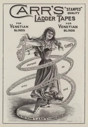 Reklama, taśmy drabinkowe Carr